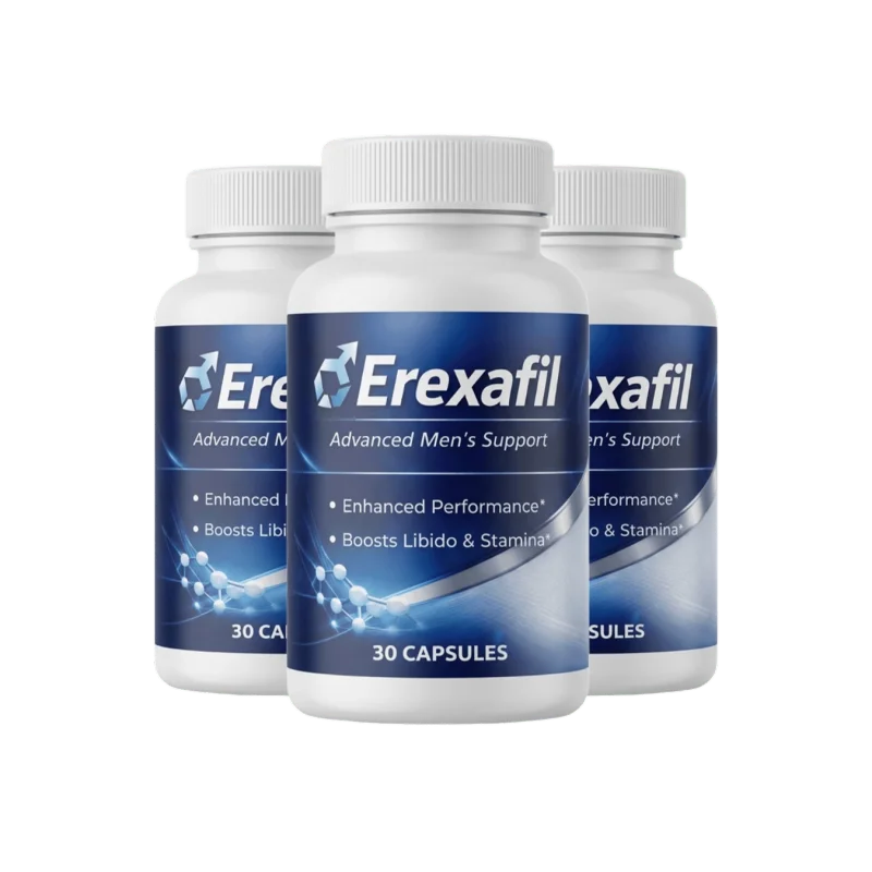Erexafil Men's Wellness Health — 3 Bottle / 90 Day Pack